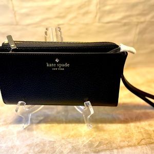 NWT Kate Spade LAYTON Grand Street Wallet Wristlet. Textured leather